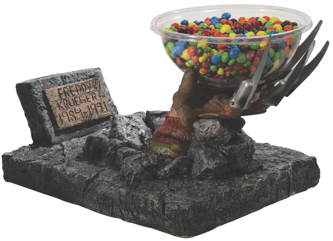 Rubies Candy Bowls And Holders Nightmare On Elm Street- Freddy Krueger Hand Candy Bowl Holder 1 Rubies Candy Bowls And Holders Nightmare On Elm Street- Freddy Krueger Hand Candy Bowl Holder