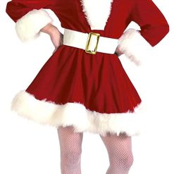 Halco Velvet Perky Pixie Costume Mrs. Claus Costumes