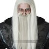 California Costumes Dark Wizard Wig Santa Wig And Beard Sets