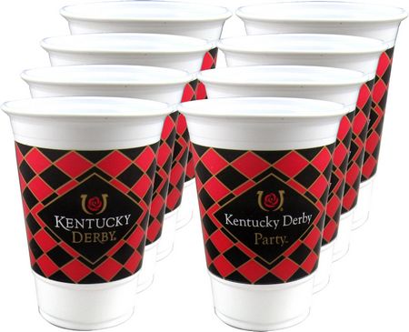 Westrick Kentucky Derby Icon 16oz. Beverage Cups 8/pk 1 Westrick Kentucky Derby Icon 16oz. Beverage Cups 8/pk