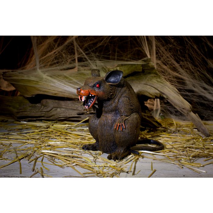 Fun World 9” Ravenous Rats Haunting Props 2 Fun World 9” Ravenous Rats Haunting Props