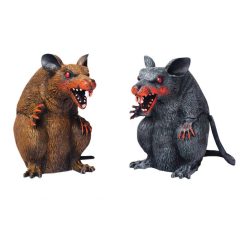 Fun World 9” Ravenous Rats Haunting Props 7 Fun World 9” Ravenous Rats Haunting Props