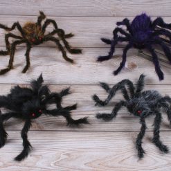 Fun World Cemetery 30" Black Hairy Spider