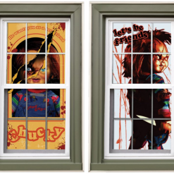 Amscan Child's Play - Chucky Window Silhouettes Indoor Decor