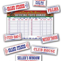 Caufield's Novelties A Day At The Races Official Tote Board