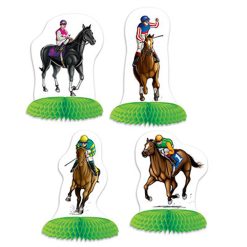 Beistle Horse Racing Mini Centerpieces
