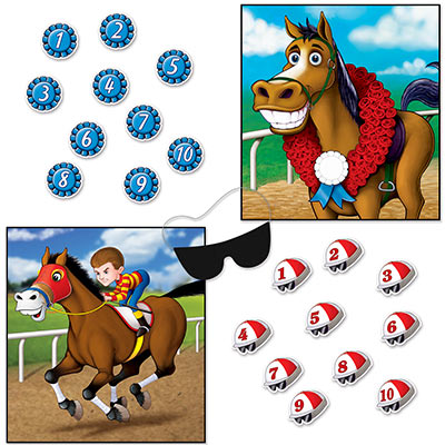 Beistle Horse Racing Party Games Horse Racing Decor And Accessories 1 Beistle Horse Racing Party Games Horse Racing Decor And Accessories
