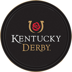 West Coast Novelties Horse Racing Decor And Accessories Kentucky Derby Icon Plates- 9" 8/Pkg
