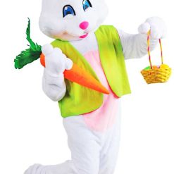 Morris Costumes Easter Bunny Costumes Bunny Deluxe Mascot Costume
