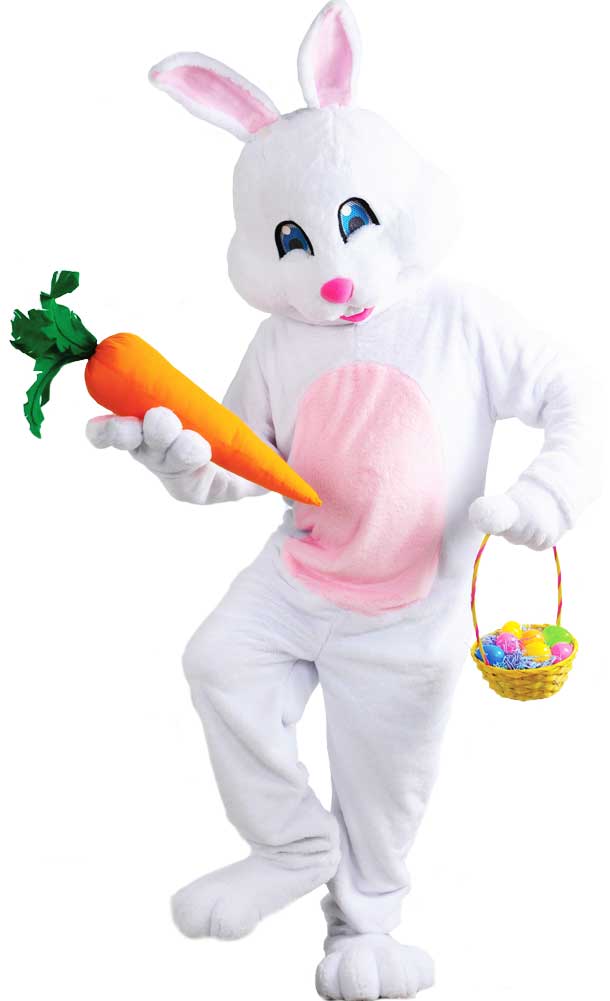 Morris Costumes Easter Bunny Costumes Bunny Deluxe Mascot Costume 3 Morris Costumes Easter Bunny Costumes Bunny Deluxe Mascot Costume