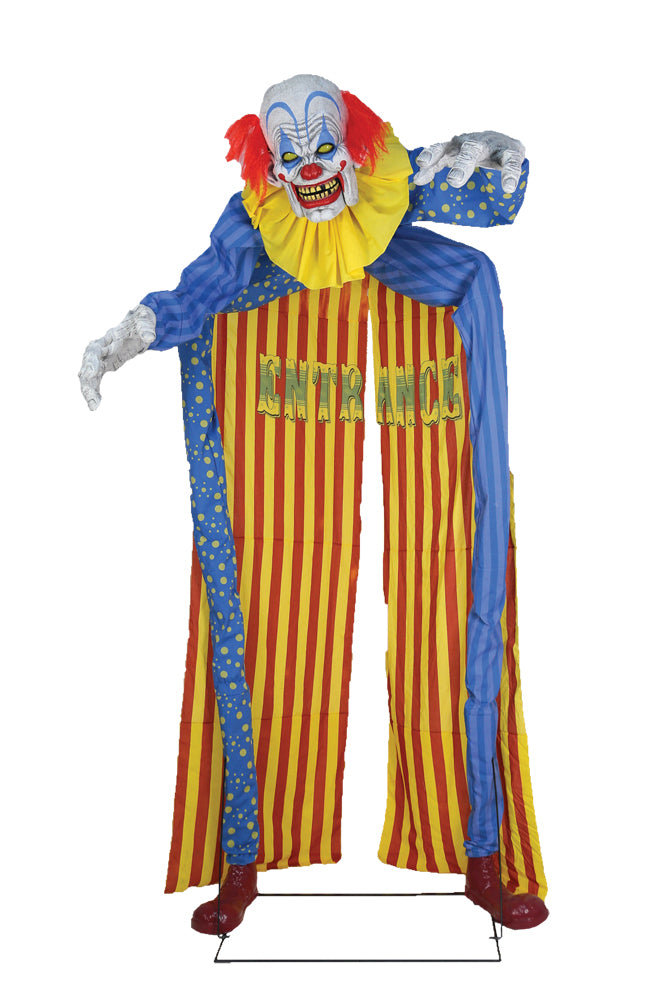 Morris Costumes Looming Clown Archway Animated Prop Electronic And Animated Props 1 Morris Costumes Looming Clown Archway Animated Prop Electronic And Animated Props