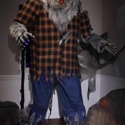 Morris Costumes Hulking Werewolf Animated Prop