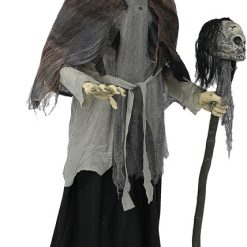 Morris Costumes Lunging Witch 6' Animated Prop Electronic And Animated Props