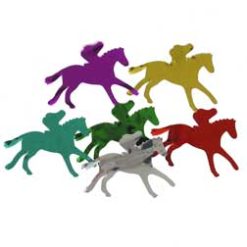 Caufields A Day At The Races Horse And Jockey Jumbo Confetti