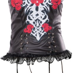Rubie's Rose And Bone Bustier Day Of The Dead