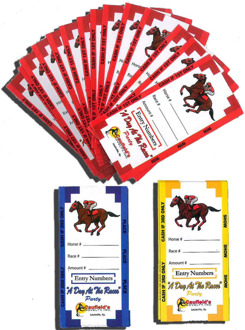 Caufield's A Day At The Races Win, Place, Show Tickets 1 Caufield's A Day At The Races Win, Place, Show Tickets