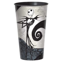 Amscan Nightmare Before Christmas - Jack Skellingston 32oz. Plastic Cup Party Supplies