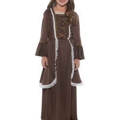 Underwraps Costumes Colonial Girl Children's Costume
