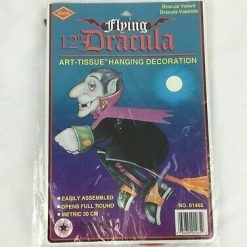 Halloween Flying Dracula- Vintage Beistle Beistle Vintage Halloween