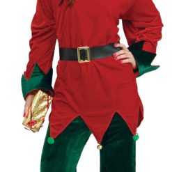 Forum Novelties Deluxe Santa's Helper Elf Adult Costume Santa's Helpers
