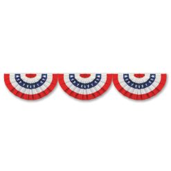 Beistle Patriotic Bunting Jointed Decor