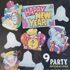 Beistle True Vintage - Happy New Year Decorama