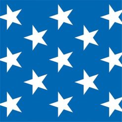 Bristle Decor Patriotic Stars Backdrop