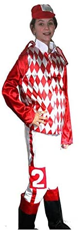 Caufield's Novelty Derby Costumes Jockey Children's Costume 1 Caufield's Novelty Derby Costumes Jockey Children's Costume