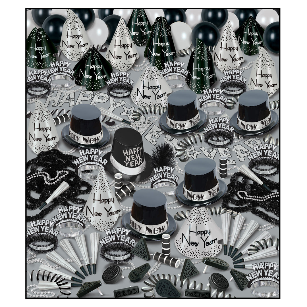 Beistle Party Assortments Silver Bonanza Assortment For 100 1 Beistle Party Assortments Silver Bonanza Assortment For 100