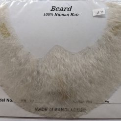 Morris Costumes Biblical Accessories Blonde Full Face Human Hair Beard