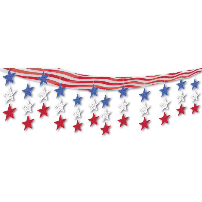 Bristle Stars And Stripes Ceiling Decor 1 Bristle Stars And Stripes Ceiling Decor