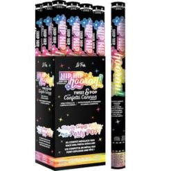 Loftus International Hip Hop Hooray Metallic Confetti Cannon