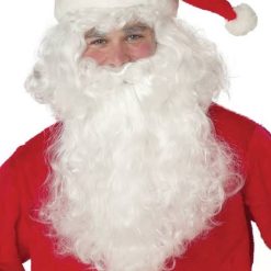 California Costume Economy Santa Claus Wig And Beard Set