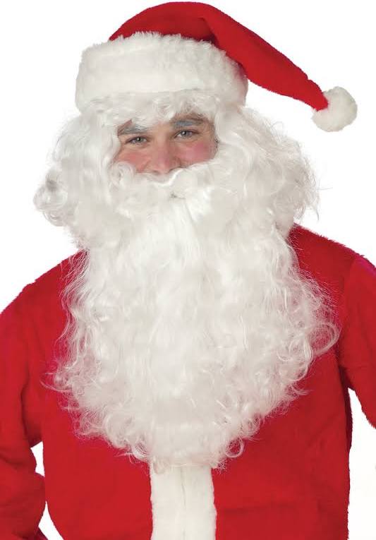 California Costume Economy Santa Claus Wig And Beard Set 1 California Costume Economy Santa Claus Wig And Beard Set