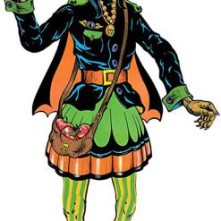 Beistle Vintage Halloween Jointed Witch Cutout - Vintage Beistle