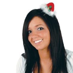 Beistle Santa Hat Hair Clip Christmas Accessories