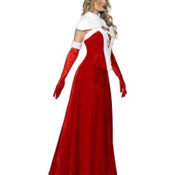 Smiffy's Luxury Miss Santa Costume Mrs. Claus Costumes