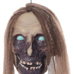 Morris Costumes Electronic And Animated Props Undead Cathy Hanging Head Animated Prop