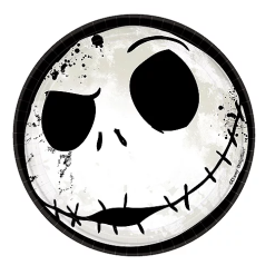 Amscan Party Supplies The Nightmare Before Christmas 7in. Plates 8/pkg
