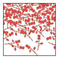 Beistle Rose Confetti