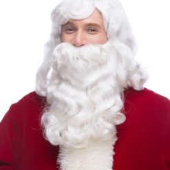 West Bay Kanekalon Santa Claus Wig And Beard Set