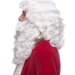 West Bay Professional Quality Teviron Santa Claus Wig And Beard Set Christmas Accessories