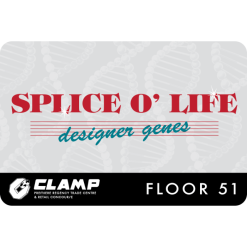 Trick Or Treat Studios Haunting Props Gremlins - Splice O' Life Metal Sign