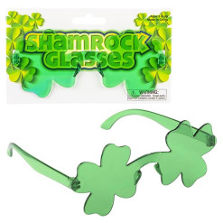 47 Accessories Shamrock Glasses Green Lens