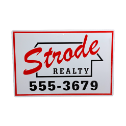 Trick Or Treat Studios Indoor Decor HALLOWEEN (1978) - Strode Realty Metal Sign