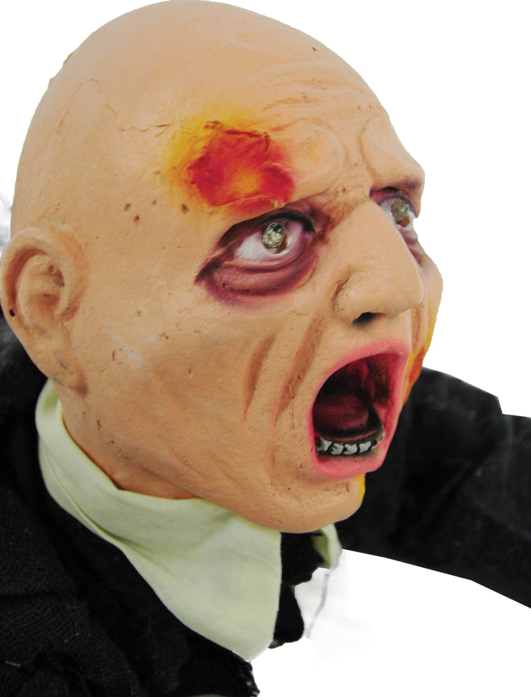 Morris Costumes Crawling Zombie Animated Prop 2 Morris Costumes Crawling Zombie Animated Prop