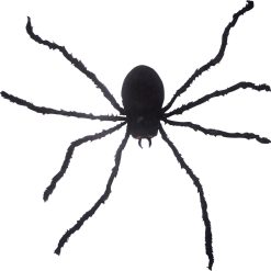 Fun World Light Up 6" Shaking Spider Prop Indoor Decor