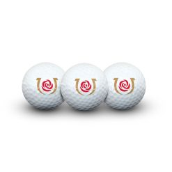 WinCraft Kentucky Derby Icon - 3/Pkg Golf Balls Kentucky Derby Icon Merchandise