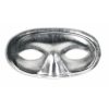 Forum Novelties Half Mask - Domino Metallic Silver